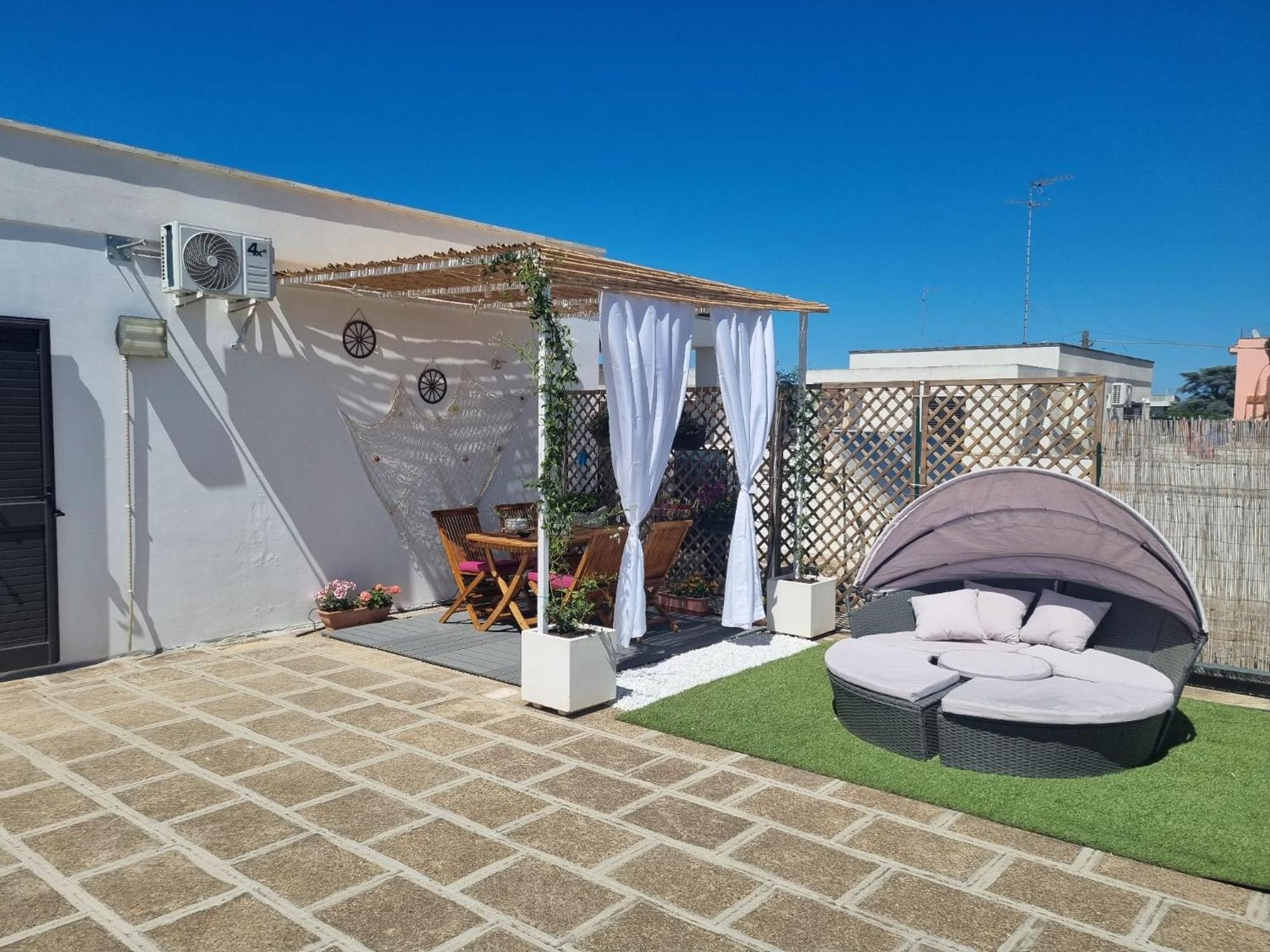La Terrazza Di Zoe - Castromediano Villa Cavallino di Lecce Exterior photo